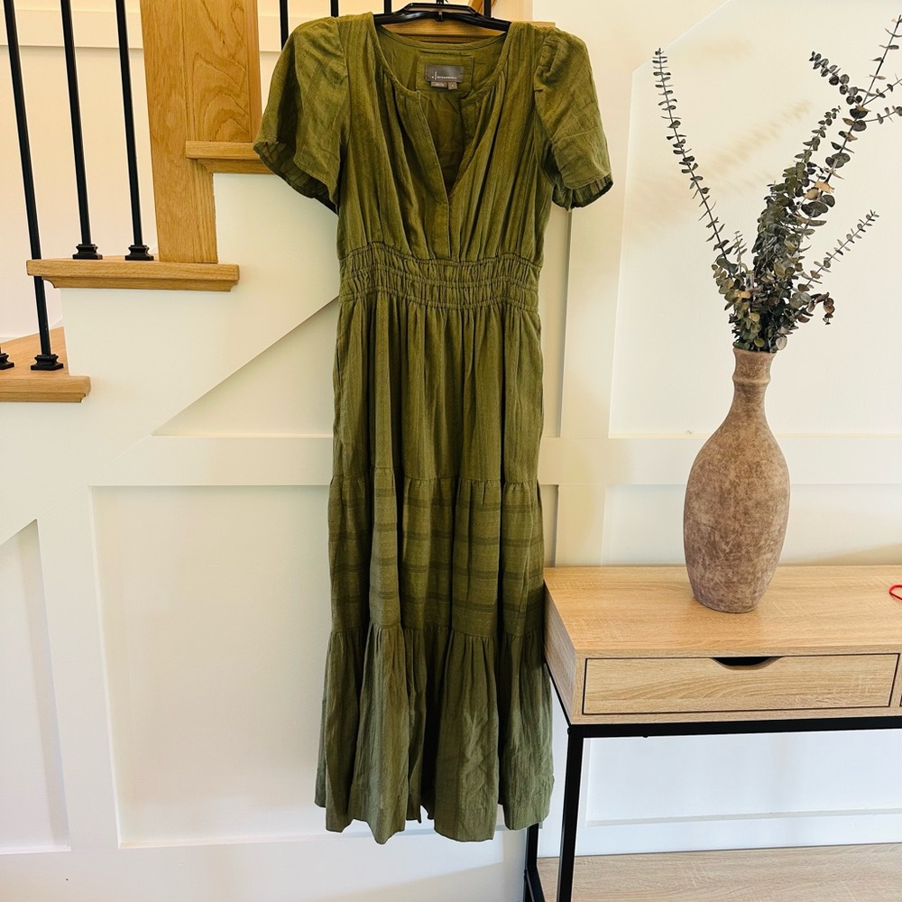 By Anthropologie maxi dress women’s size small